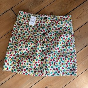 Jcrew Mercantile Floral Mini Skirt